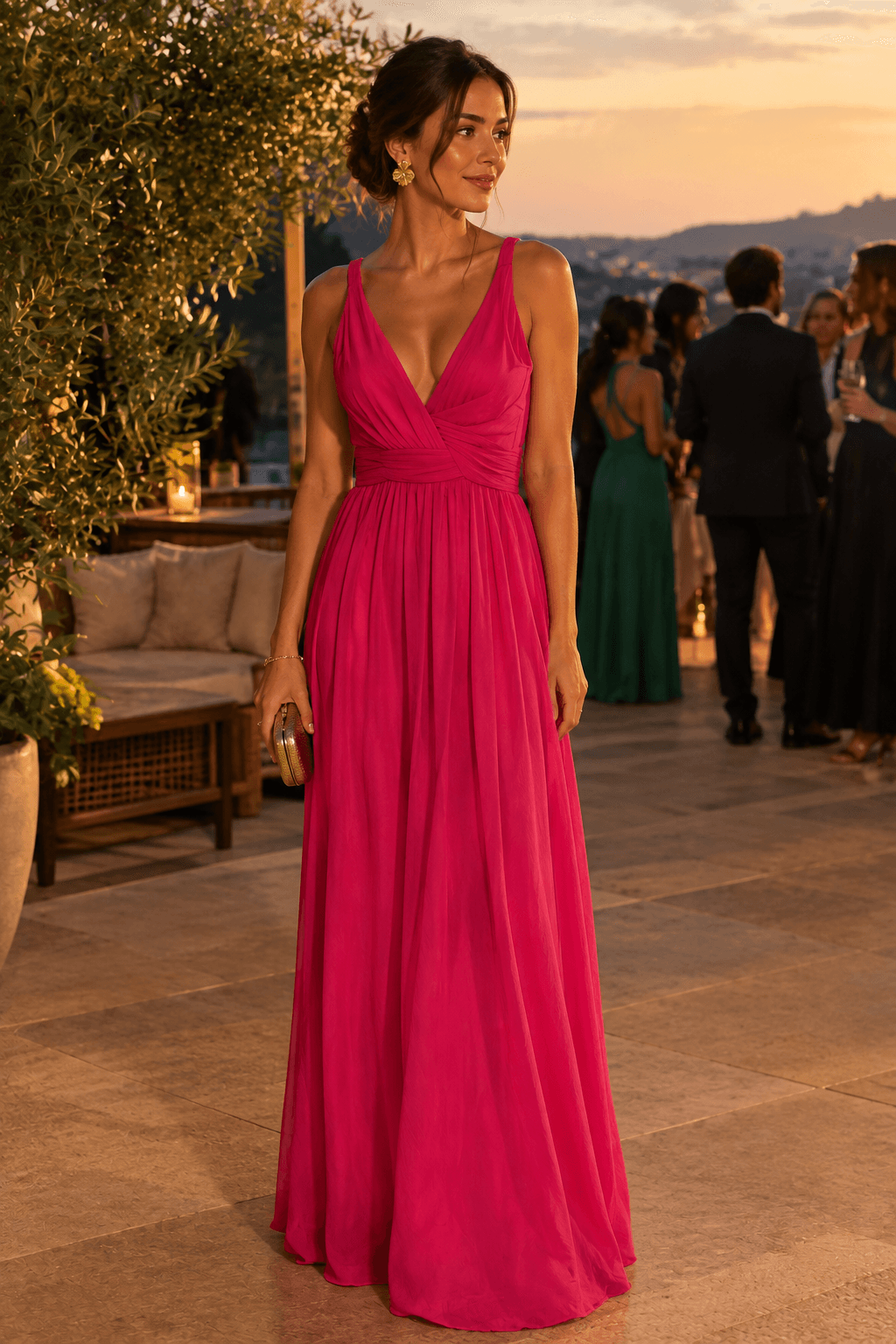 Vestido de festa Giro Closet